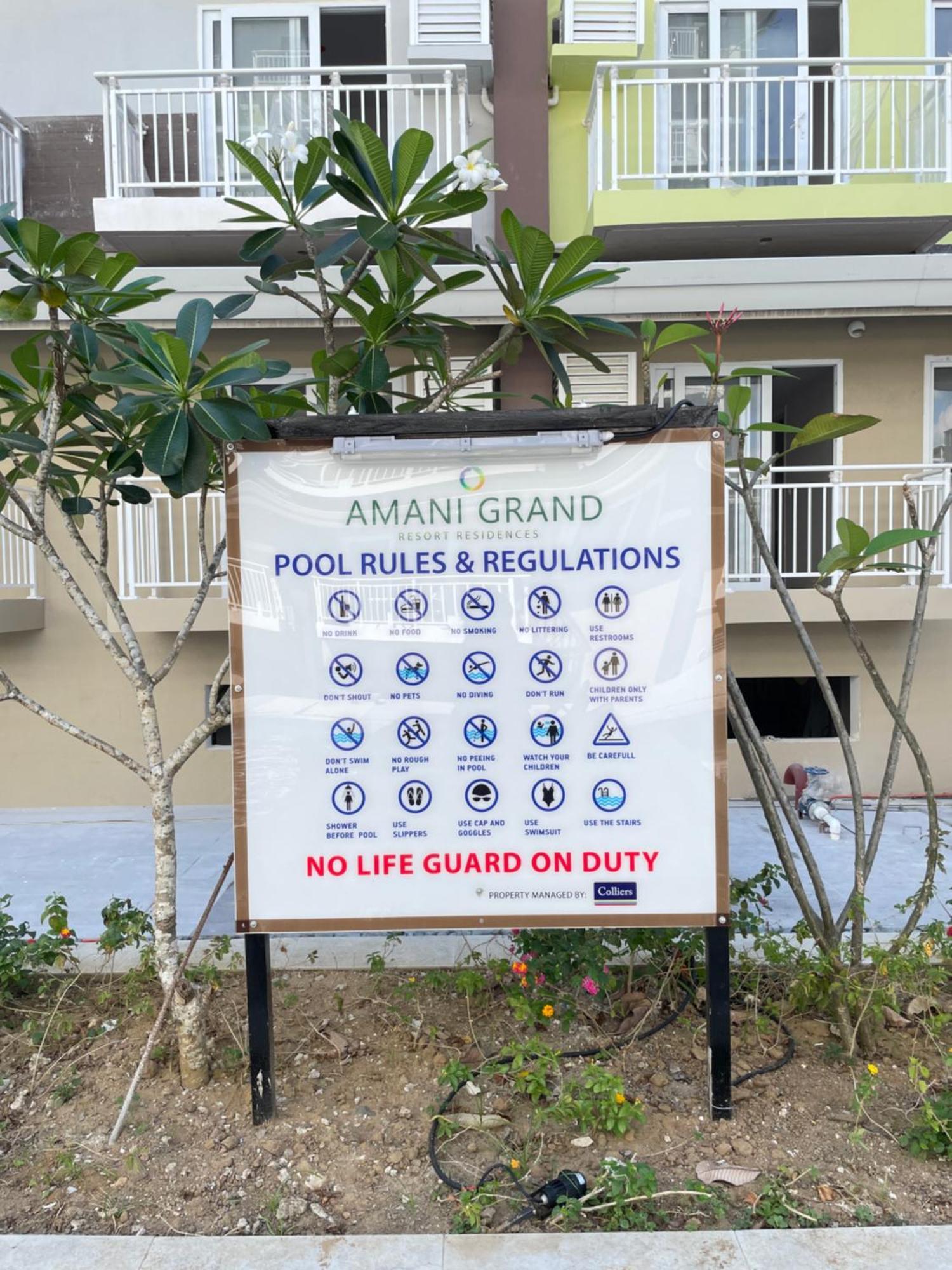 Seaview Amani Grand Resort Residences 3-5Mins From Airport Мактан Экстерьер фото